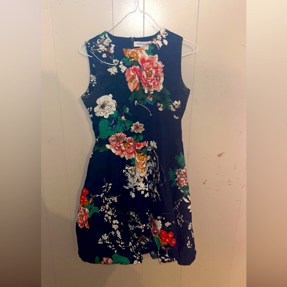 Kate Kasin Girls Floral Formal Dress